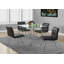 Chaise de salle à manger rembourrée d'aspect similicuir parfaite pour la cuisine ou comme chaise d'appoint Lettunich-22383402