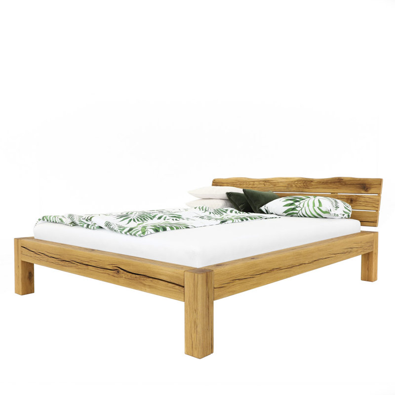 Edenton Solid Wood Bed, European Double (140 x 200cm)