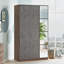 Haerr 3 Door Manufactured Wood Wardrobe-1571082515
