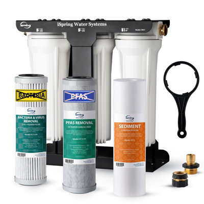 Système de filtration d'eau pour camping-car 3 étapes iSpring CW31-PFBV