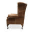 Dutta Upholstered Wingback Chair with Footstool-1373067567