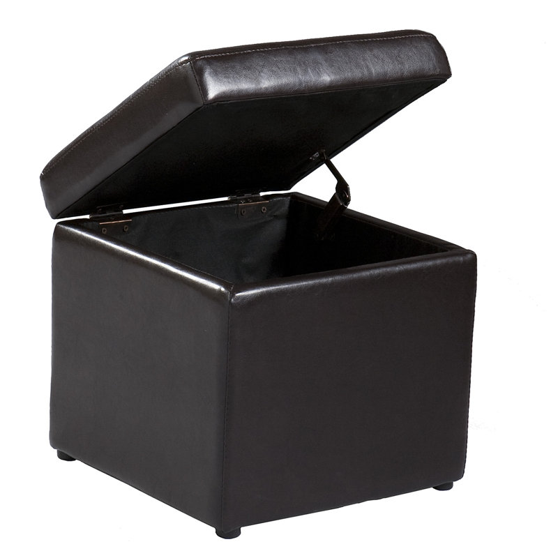 Table basse à piédestal avec rangement