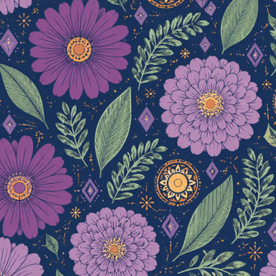Papier peint adhésif floral à feuilles mauves à motif de feuilles vertes l 17,7 po x H 118 po adhésif auto-adhésif amovible pour les armoires de chambre de bébé