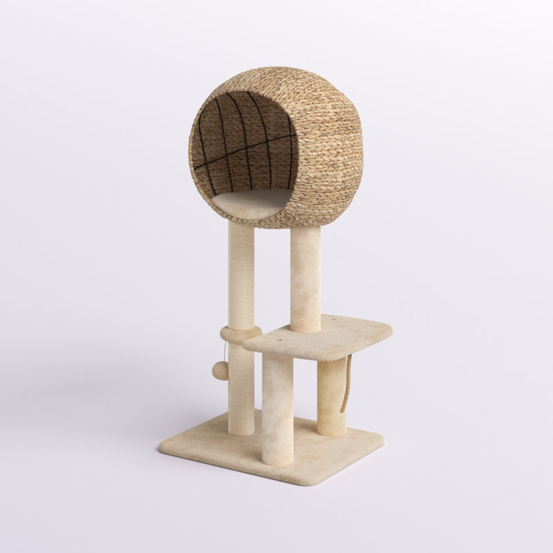 Levi 39.25 " H Cat Scratching Post