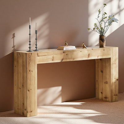 Wood Side Table,Minimalist Design Hallway Table,Console Table
