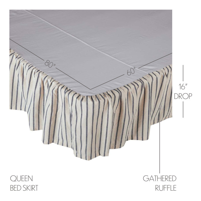 Jupe de lit 80 po , Grand