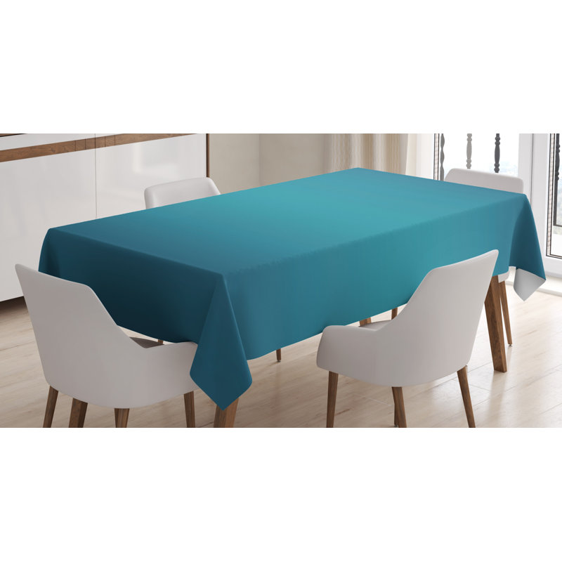 Ombre Tablecloth, 84" L x 60" W, Blue