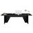 92.9 Inch Large Executive Desk With Rectangle Grommet, Modern Computer Desk Workstation
