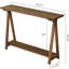 Console en bois massif 43,31 po Rayo