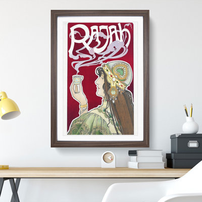 Rajah by Henri Privat-Livemont - Framed Print