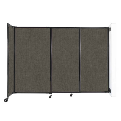 5' Tall Straightwall Sliding Wall-Mounted Partition