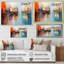 Teal Canal Abstract Reflections Bold - impression-940675249-940675252