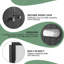 10 pi. L 8 pi. D Remise de rangement en plastique avec plancher