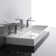 WS Bath Collections Unit 16.5'' Ceramic White Ceramic Rectangular Bathroom Sink with Overflow