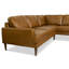 Canapé modulaire en cuir 2 pièces Patterson-2053197561
