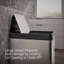 13-Gallon Stainless Steel Slim Step Trash Can With Bifold Lid-1462412722