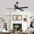 Lecole 52'' Ceiling Fan with LED Lights-1933106