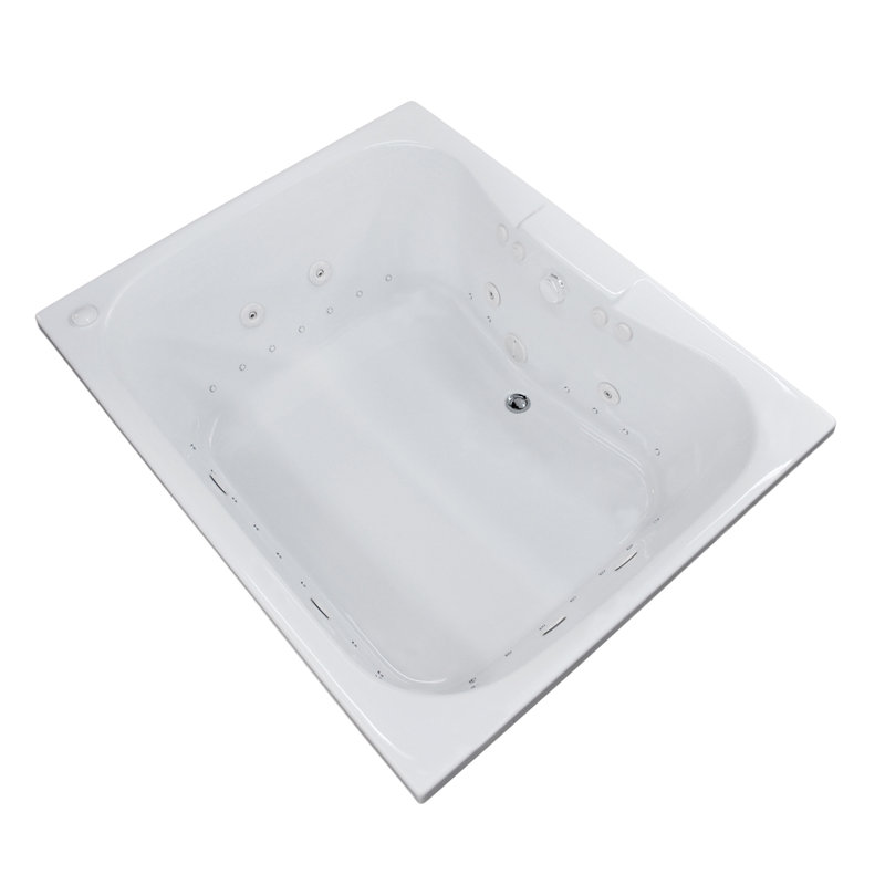 Dominica 60'' x 48'' Acrylic Bathtub