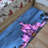 Non-Woven Soft Type Printed Rug with Elegant Floral Motif and Intricate Detailing for a Sophisticated Touch in Any Room Decor-128737518