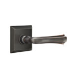 Wembley Flat Privacy (Bed & Bath) Door Lever with Square Rosette