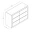 Brannick 46.5" W Handleless 6-Drawer Double Dresser-94481525