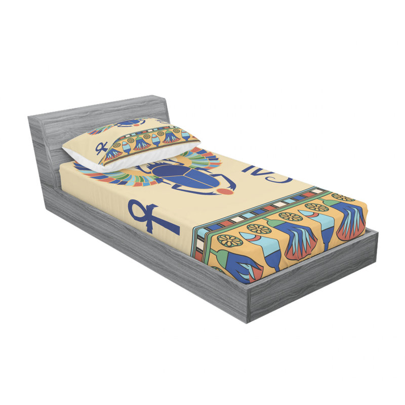Ensemble de draps Antique, Ensemble de draps pour lit simple TG avec drap-hou