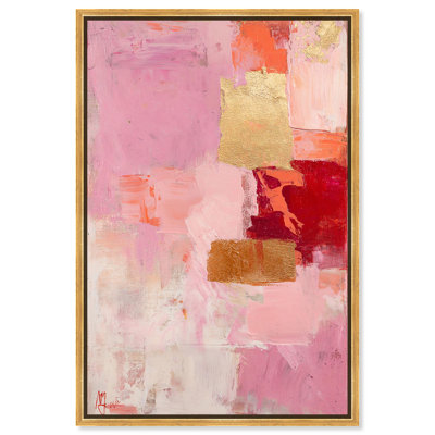 Art Remedy Blush, toile abstraite