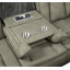 Ensemble de canapé inclinable électrique 2 pièces avec causeuse sans accoudoirs, éclairage à DEL et haut-parleurs Imperial-122899711-134275109