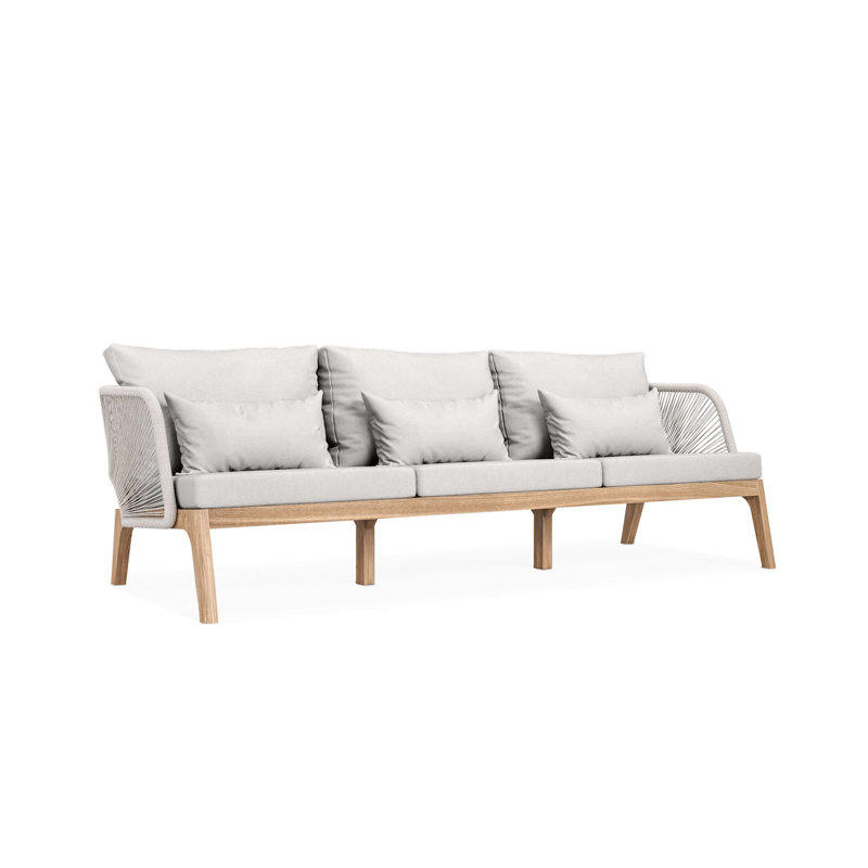 Amadora Sofa - Silver, Silver