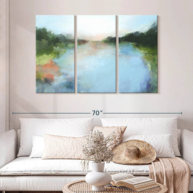 Avery Emerald Lake I, 32" H x 50" W