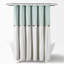 Ruya Polyester Blend Shower Curtain-958272221-958272228