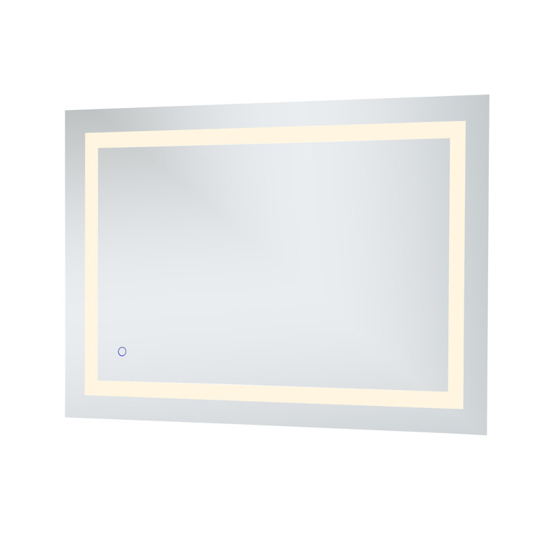 Scoles Flat Wall Mirror, 40" x 27"