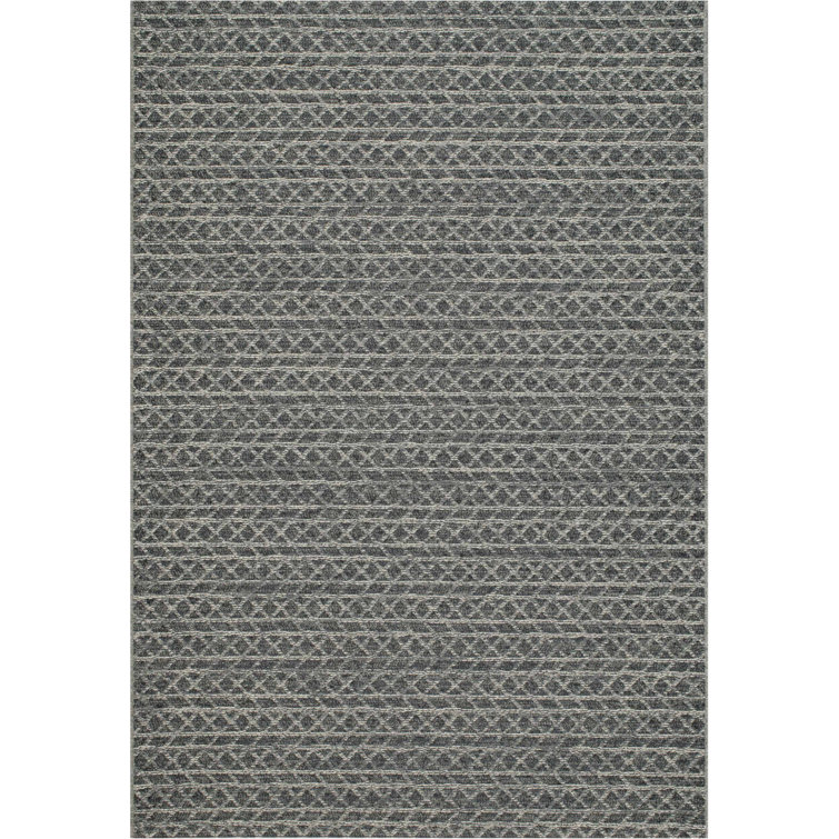 Libby Geometric Wool Hand Woven Area Rug