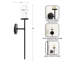 Blaise 14.0" Metal Wall Sconce-95762308-114543655