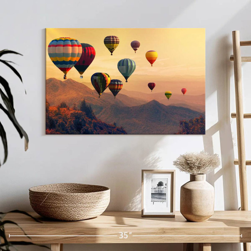 Montgolfières Mehar Sunset, H 16 po x l 24 po