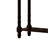 Sheen Wooden Console Table with 2 Drawers & Bottom Shelf-1465979350
