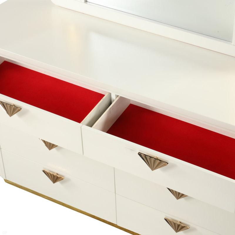Commode 8 tiroirs La Pierre Modern Style