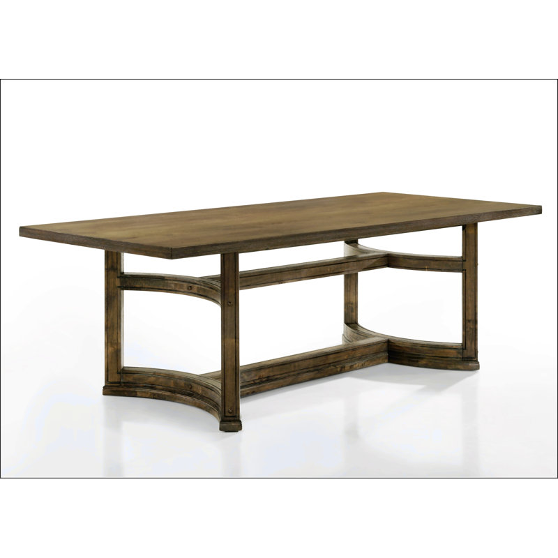 Table de salle à manger en chêne vieilli