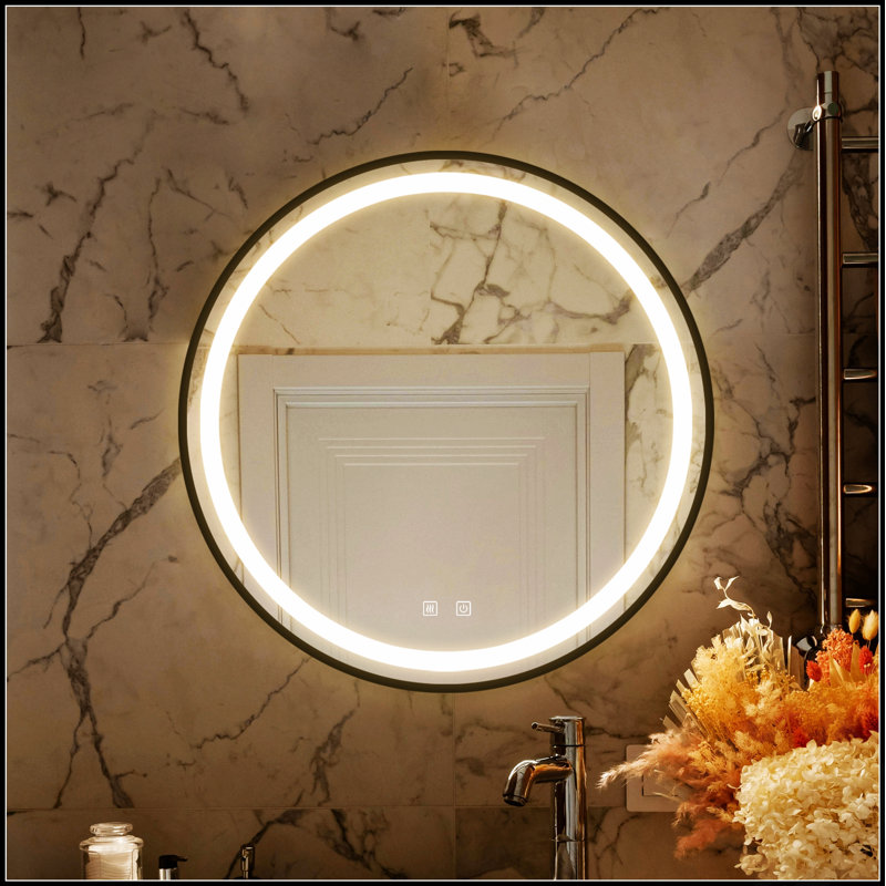 Miroir de salle de bain à DEL