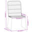 Janat 2 - Person Wicker Patio Dining Set with Square Table-1999639065