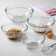 Glass Nested Mixing Bowl Set