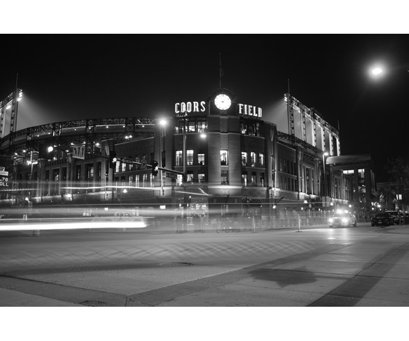 Coors Field, H 32 po x l 48 po