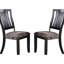 Table basse 7 pièces: table en bois d'hévéa avec tablette de rangement et 6 chaises rembourrées en tissu, table contemporaine, sièges de chaises d'appoint,