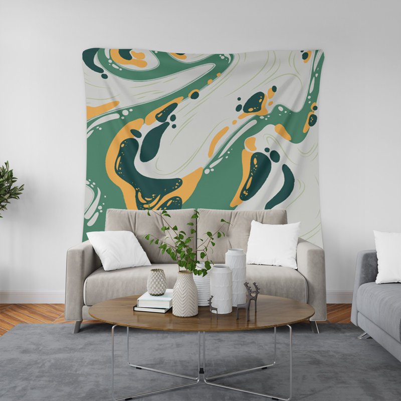 Tapisserie murale, H 88 po x l 104 po