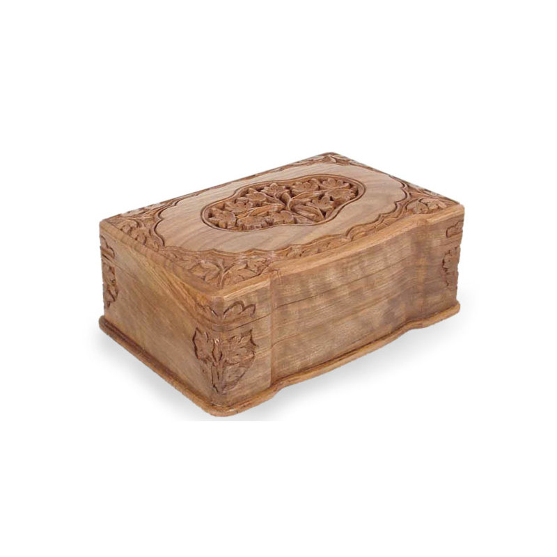 Boîte à bijoux en bois