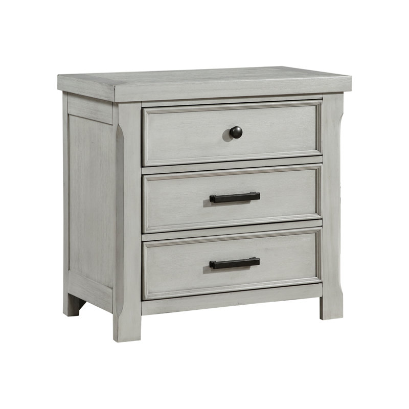 Marquart 3 Drawer Nightstand