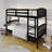 Jeeven Kids Twin Over Twin Bunk Bed-1428380880