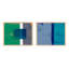 Bold In Blue Set Of 2 Print by Andrea Stokes-450386969-450386946