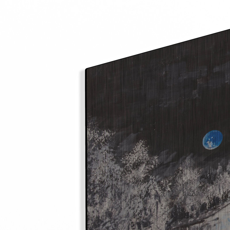 «Blue Moon» par Luxe Metal Portfolio, H 24 po x l 36 po