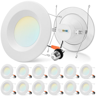 7.33'' Dimmable LED Retrofit Recessed Lighting Kit